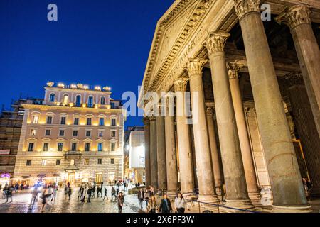 Pantheon von Agrippa, 126 v. Chr. Roma, Latium, Italien. Stockfoto