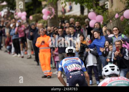 Italia. Mai 2024. Alaphilippe Julian (Team Soudal - Quickstep) während der 12. Etappe des Giro d'Italia von Martinsicuro nach Fano, Italien - Donnerstag, 16. Mai 2024 - Sport, Radfahren (Foto: Marco Alpozzi/LaPresse) Credit: LaPresse/Alamy Live News Stockfoto