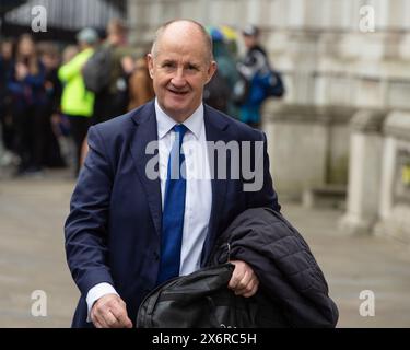 London, England, Großbritannien. Mai 2024. Der Staatsminister im Ministerium für Wirtschaft und Handel KEVIN HOLLINRAKE ist sen in Westminster. (Kreditbild: © Thomas Krych/ZUMA Press Wire) NUR REDAKTIONELLE VERWENDUNG! Nicht für kommerzielle ZWECKE! Stockfoto