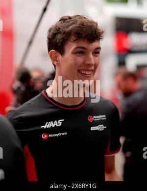 Imola, Italien. Mai 2024. 16.05.2024, Autodromo Enzo e Dino Ferrari, Imola, Formel 1 Grand Prix Emilia Romagna 2024, im Bild Oliver Bearman (GBR), Haas F1 Team Credit: dpa/Alamy Live News Stockfoto