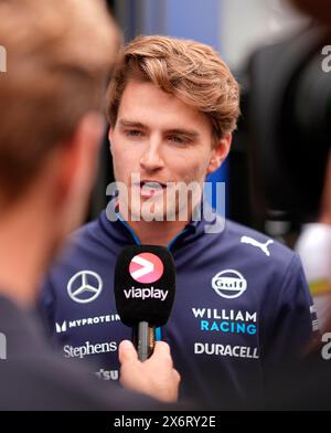 Imola, Italien. Mai 2024. 16.05.2024, Autodromo Enzo e Dino Ferrari, Imola, Formel 1 Grand Prix Emilia Romagna 2024, im Bild Logan Sargeant (USA), Williams Racing Credit: dpa/Alamy Live News Stockfoto
