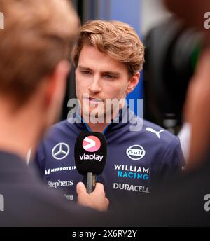 Imola, Italien. Mai 2024. 16.05.2024, Autodromo Enzo e Dino Ferrari, Imola, Formel 1 Grand Prix Emilia Romagna 2024, im Bild Logan Sargeant (USA), Williams Racing Credit: dpa/Alamy Live News Stockfoto