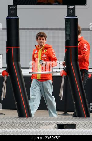 Imola, Italien. Mai 2024. 16.05.2024, Autodromo Enzo e Dino Ferrari, Imola, Formel 1 Grand Prix Emilia Romagna 2024, im Bild Charles Leclerc (MCO), Scuderia Ferrari HP/dpa/Alamy Live News Stockfoto