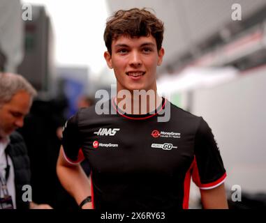 Imola, Italien. Mai 2024. 16.05.2024, Autodromo Enzo e Dino Ferrari, Imola, Formel 1 Grand Prix Emilia Romagna 2024, im Bild Oliver Bearman (GBR), Haas F1 Team Credit: dpa/Alamy Live News Stockfoto