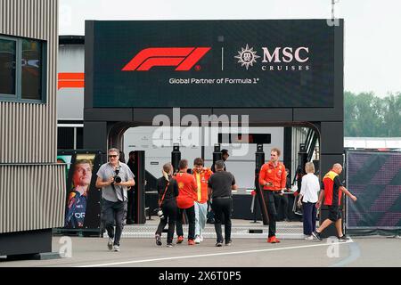 Imola, Italien. Mai 2024. 16.05.2024, Autodromo Enzo e Dino Ferrari, Imola, Formel 1 Grand Prix Emilia Romagna 2024, im Bild Charles Leclerc (MCO), Scuderia Ferrari HP/dpa/Alamy Live News Stockfoto