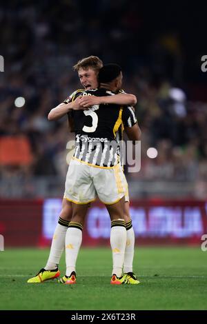 Rom, Italien. 15. Mai 2024. Während des Finalspiels von Coppa Italia Atalanta BC und Juventus FC. Quelle: Nicolò Campo/Alamy Live News Stockfoto