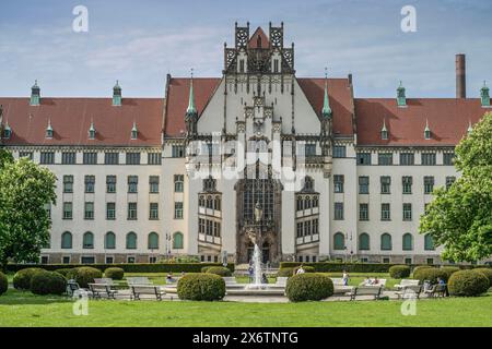 Amtsgericht Wedding, Brunnenplatz, Gesundbrunnen, Mitte, Berlin, Deutschland Stockfoto