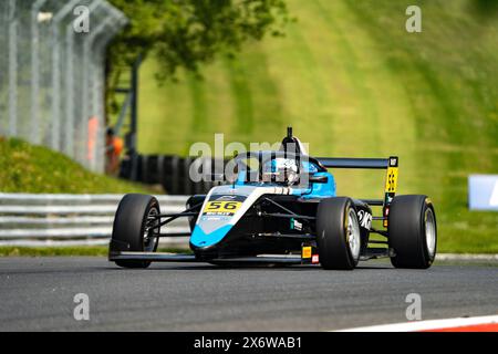 Yuanpu CUI 56 Phinsys by Argenti Brands Hatch Indy Qualifying am 11. Mai 2024 bei Brands Hatch Indy, Longfield, England. Foto von Chris Williams. Editor Stockfoto