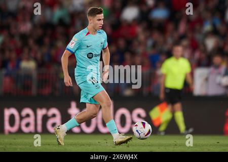 Almeria, Spanien. Mai 2024. ALMERIA, SPANIEN – 16. MAI: Fermin Lopez Mittelfeldspieler des FC Barcelona übergibt den Ball während des LaLiga EA Sports Matches zwischen UD Almeria und FC Barcelona im Power Horse Stadium am 16. Mai 2024 in Almeria, Spanien. (Foto von Francisco Macia/Photo Players Images) Credit: Magara Press SL/Alamy Live News Stockfoto