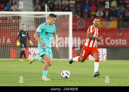 Almeria, Spanien. Mai 2024. Spanien La Liga Fußballspiel Almeria gegen FC Barcelona im Power Horse Stadium in almeria. 16. Mai 2024 Fermin 900/Cordon Press Credit: CORDON PRESS/Alamy Live News Stockfoto