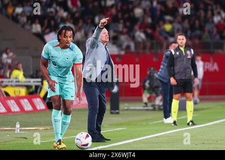 Almeria, Spanien. Mai 2024. Spanien La Liga Fußballspiel Almeria gegen FC Barcelona im Power Horse Stadium in almeria. 16. Mai 2024 Kounde 900/Cordon Press Credit: CORDON PRESS/Alamy Live News Stockfoto