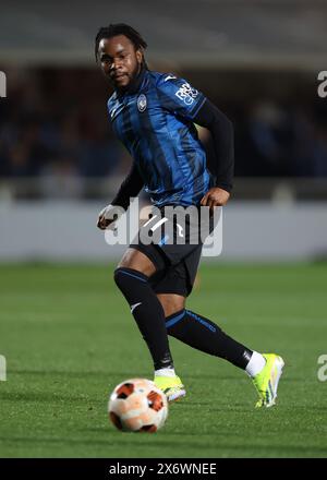 Bergamo, Italien. Mai 2024. Ademola Lookman von Atalanta während des Spiels der UEFA Europa League im Gewiss-Stadion in Bergamo. Der Bildnachweis sollte lauten: Jonathan Moscrop/Sportimage Credit: Sportimage Ltd/Alamy Live News Stockfoto