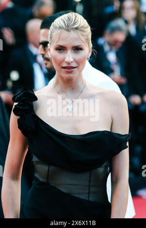 Cannes, Frankreich. Mai 2024. Lena Gercke fotografierte auf dem Roten Teppich für die Weltpremiere von Francis Ford Coppolas Megalopolis während des 77. Festivals de Cannes. Foto von Julie Edwards./Alamy Live News Stockfoto