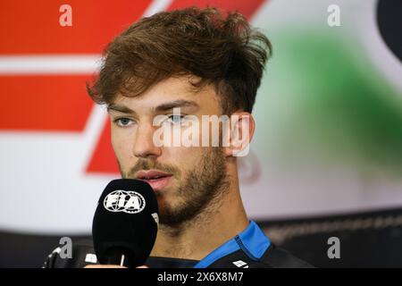 Pierre Gasly (FRA) - Alpine F1 Team - Alpine A524 - Renault während der Fahrerpressekonferenz FORMEL 1 MSC CRUISES GRAN PREMIO DEL MADE IN ITALY E DELL Stockfoto