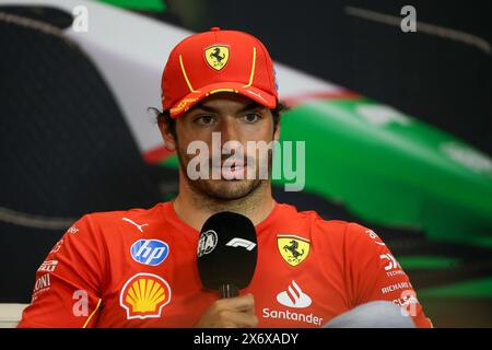 Carlos Sainz Jr. (ESP) - Scuderia Ferrari - Ferrari SF-24 - Ferrari Stockfoto