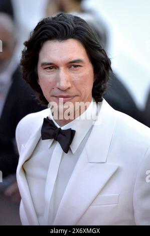 Adam Driver nimmt am Donnerstag, den 16. Mai 2024, an der Premiere von Megalopolis beim 77. Filmfestival in Cannes Teil. Foto: Rocco Spaziani/UPI Stockfoto