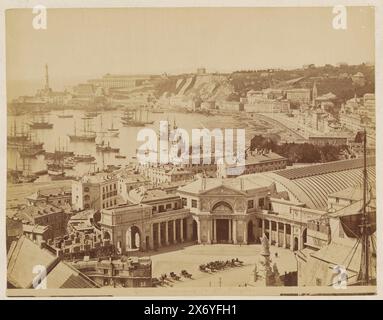 Ansicht von Paris, Stereogramm, anonym, Paris, ca. 1850 - ca. 1880, fotografischer Träger, Albumendruck, Höhe, 85 mm x Breite, 173 mm Stockfoto