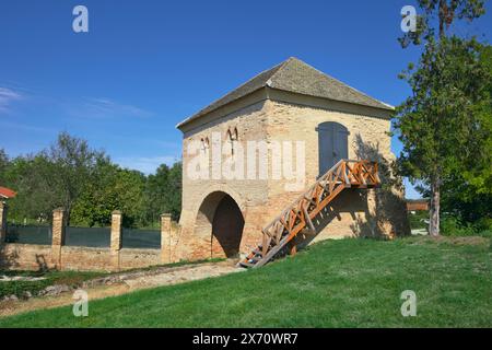 Siljak Gate in Bac, Vojvodina, Serbien Stockfoto