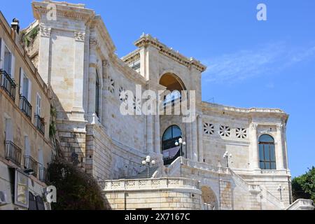 San Remy Bastion, Quartiere Castello, Cagliari, Sardinien, Italien Stockfoto