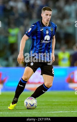 Mario Pasalic von Atalanta BC während des Coppa Italia 2023/2024 Finalspiels zwischen Atalanta BC und Juventus FC im Stadio Olimpico am 15. Mai 2024 in Rom. Stockfoto