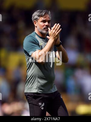 Aktenfoto vom 05/24 von David Wagner. Norwich hat Head Coach David Wagner nach der Niederlage im Halbfinale der Crushing Championship in Leeds entlassen. Ausgabedatum: Freitag, 17. Mai 2024. Stockfoto