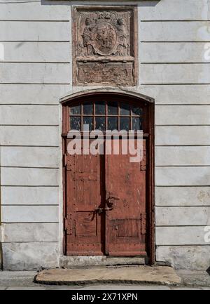 Barockschloss in Olesnica Mala Klein OLS ehemaliger Wohnsitz der Familie Jorck von Wartenburg und Kloster der Johanniter und der Templer Stockfoto