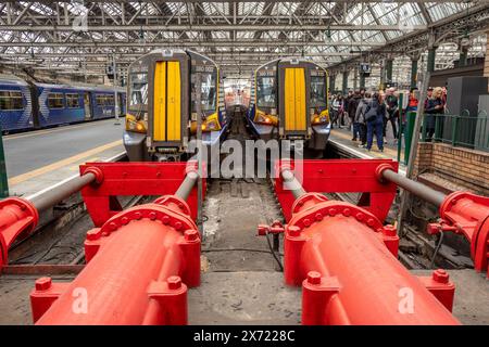 Glasgow, 16. Mai 2024: Glasgow Central Station Stockfoto