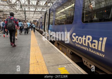 Glasgow, 16. Mai 2024: Glasgow Central Station Stockfoto