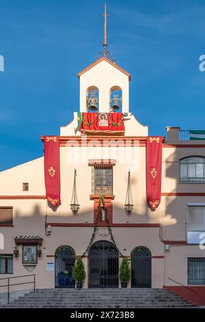 Kirche Divina Pastora y Santa Teresa, Plaza de Capuchinos, Malaga, Spanien Stockfoto