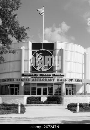 United States Astronaut Hall of Fame im John F. Kennedy Space Center Visitor Complex, Titusville, Florida, USA. Stockfoto