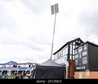 Northampton, Großbritannien. Mai 2024. Ein allgemeiner Überblick über den Boden vor dem Women's Vitality IT20-Spiel zwischen England Women und Pakistan Women am 17. Mai 2024 im County Ground, Northampton, Großbritannien. Foto von Stuart Leggett. Nur redaktionelle Verwendung, Lizenz für kommerzielle Nutzung erforderlich. Keine Verwendung bei Wetten, Spielen oder Publikationen eines einzelnen Clubs/einer Liga/eines Spielers. Quelle: UK Sports Pics Ltd/Alamy Live News Stockfoto