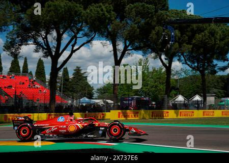 Imola, Italien. Mai 2024. 17.05.2024, Autodromo Enzo e Dino Ferrari, Imola, Formel 1 Grand Prix Emilia Romagna 2024, im Bild Charles Leclerc (MCO), Scuderia Ferrari HP/dpa/Alamy Live News Stockfoto