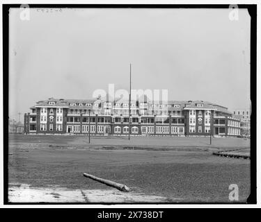 Great Southern Hotel, Gulfport, Miss., Titel aus Jacke., 'G 3697' auf negativ. Detroit Publishing Co.-Nr. 034345., Geschenk; State Historical Society of Colorado; 1949, Hotels. , Usa, Mississippi, Gulfport. Stockfoto