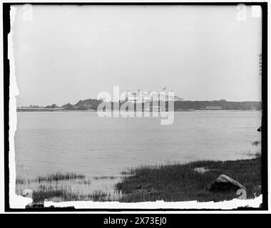 Das Hotel Wentworth, New Castle, Portsmouth, N.H., Titel von Jackett. '4269' auf negativ. Detroit Publishing Co.-Nr. 036209., Geschenk; State Historical Society of Colorado; 1949, Hotels. , Hafen. , Resorts. , Usa, New Hampshire, New Castle. Stockfoto