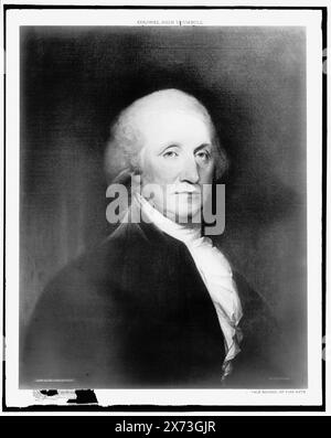 George Washington, Date Based on Detroit, Thistle Publications (1912)., Fotografie der Malerei an der Yale School of Fine Arts., Detroit Publishing Co. No. M448., Geschenk; State Historical Society of Colorado; 1949, Washington, George, 1732-1799. Stockfoto