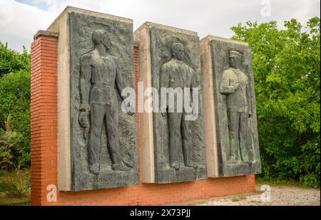 Kommunistische Statuen im Memento Park, Budapest, Ungarn Stockfoto