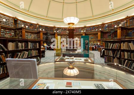 Picton Reading Room in der Central Library of Liverpool, England. Stockfoto