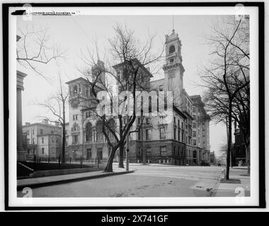 Jefferson Hotel, Richmond, Virginia, Detroit Publishing Co.-Nr. 072499., Geschenk; State Historical Society of Colorado; 1949, Hotels. , Usa, Virginia, Richmond. Stockfoto