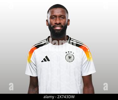 Antonio Ruediger Deutscher Fussball-Bund, DFB, Maenner-Nationalmannschaft zu Fussball Euro 2024 UEFA Euro 2024 in Germany Pool DFB © diebilderwelt / Alamy Stock Stockfoto