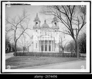 Sacred Heart Cathedral, Richmond, Virginia, Detroit Publishing Co.-Nr. 073212., Geschenk; State Historical Society of Colorado; 1949, Cathedrals. , Usa, Virginia, Richmond. Stockfoto