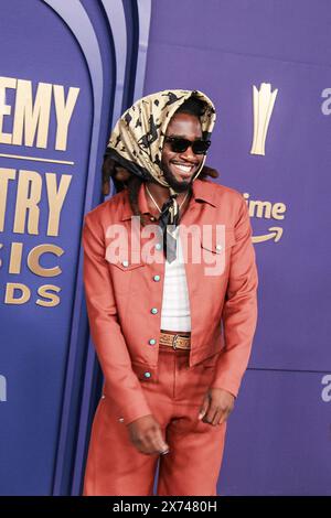 Frisco, USA. Mai 2024. Shaboozey nimmt am 16. Mai 2024 an den 59. Academy of Country Music Awards im Omni Frisco Hotel at the Star in Frisco, Texas, Teil. Foto: Ozzie B/imageSPACE Credit: Imagespace/Alamy Live News Stockfoto