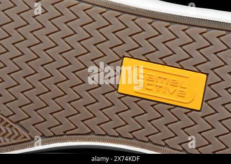 Camel Active Logo auf der Schuhaußensohle Stockfoto