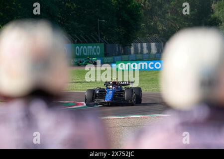 Imola, Italien. Mai 2024. 17.05.2024, Autodromo Enzo e Dino Ferrari, Imola, Formel 1 Grand Prix Emilia Romagna 2024, im Bild Logan Sargeant (USA), Williams Racing Credit: dpa/Alamy Live News Stockfoto