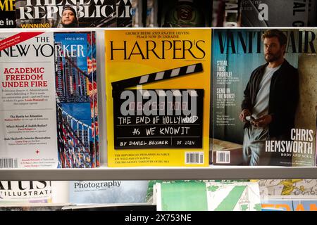 McNally Jackson ist eine unabhängige Buchhandlung mit Sitz in New York City in SoHo, USA 2024 Stockfoto