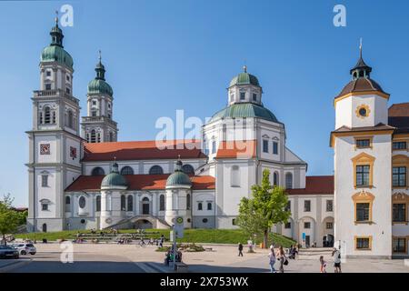 Basilika St. Lawrence in Kempten Stockfoto