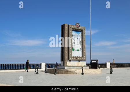 17. Oktober 1961 Paris Massaker Monument in Algier Stockfoto