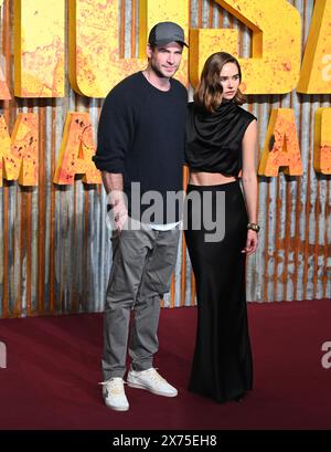 LONDON, ENGLAND, Großbritannien - 17. MAI 2024: Liam Hemsworth, Gabriella Brooks nimmt an der britischen Premiere von „Furiosa: A Mad Max Saga“ im BFI IMAX in London Teil. Quelle: Siehe Li/Picture Capital/Alamy Live News Stockfoto