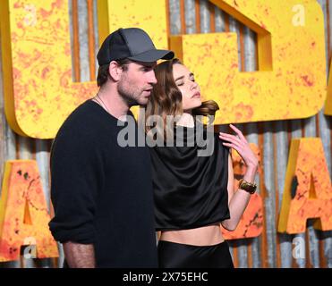 LONDON, ENGLAND, Großbritannien - 17. MAI 2024: Liam Hemsworth, Gabriella Brooks nimmt an der britischen Premiere von „Furiosa: A Mad Max Saga“ im BFI IMAX in London Teil. Quelle: Siehe Li/Picture Capital/Alamy Live News Stockfoto