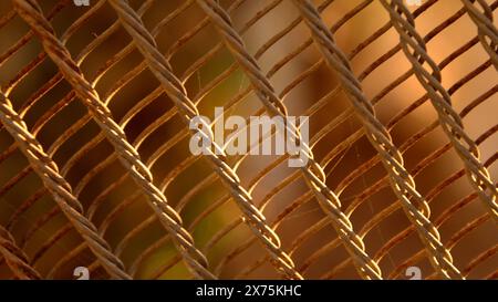 Rostiges Gitter Stockfoto