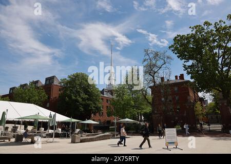 Harvard University, Cambridge, MA - 16. Mai 24 Stockfoto